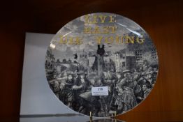 Royal Doulton Pure Evil in the Pillory Limited Edition Plate