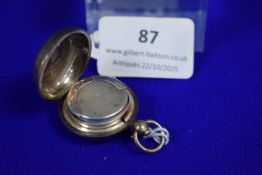 Hallmarked Silver Sovereign Case - Birmingham 1876