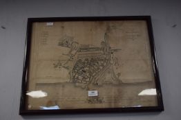 Original Plan of The Town and Harbour of Kingston upon Hull by A. Bower Surveyor 1791