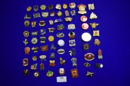 Collection of Vintage Enamel Speedway Badges
