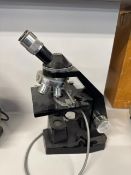 Vintage Gillett & Sibert I0772 Monocular Microscope
