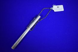 Hallmarked Silver Thermometer Case - Birmingham 1907, ~26g