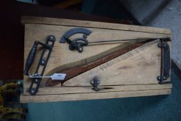 Arcadia Manufacturing Co. American Wooden Meat Slicer