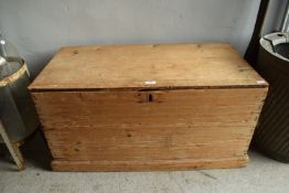Victorian Pine Blanket Box