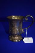 Hallmarked Silver Cup - Sheffield 1846, ~166g