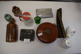 Vintage Collectibles Including Ginger Beer Bottls, Spirit Level, Ink Bottles, etc.