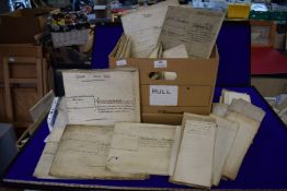 Legal Documents Relating to Hull and Area