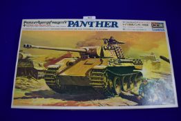 Tamiya Panzer Kampfwagen V German Army Medium Tank 1:35 Scale Motorised Tank Kit (sealed/unused)