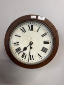 Vintage GPO (general post office) Fusee Wall Clock