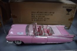 Maisto Pink Cadillac Eldorado 1:12 Scale Model