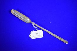 Hallmarked Silver Marrow Spoon - Sheffield 1973, ~47g