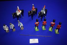 Britton’s Lead Mounted Changing of the Guard Set Including Queen Elizabeth II
