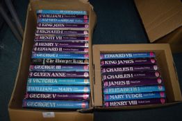 Royal History Books Concerning Kings and Queens of England