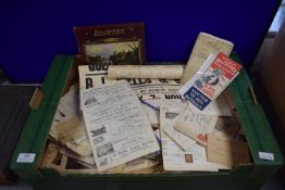 Hull Ephemera and Advertising plus Auction Catalogues, etc.