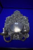 Cast Metal Wall Sconce