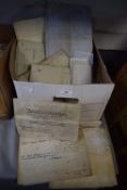 Legal Documents Relating to Hull and Area Including Wills, Probates, etc.