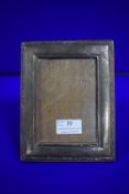 Hallmarked Silver Photo Frame on Oak Mount - Birmingham 1919