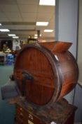 Vintage Wooden Barrell Style Butter Churn