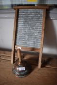 Small Washboard and Posher