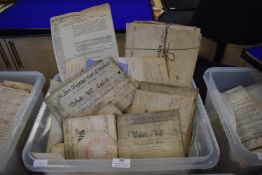 Legal Documents Including Holderness Wills, etc.
