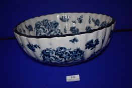 Large Blue & White Chinese Bowl