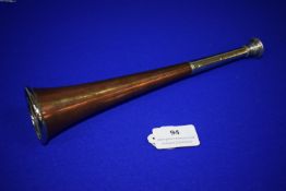 Silver & Copper Hunting Horn by H. Keat & Sons, London - Hallmarked London (no year mark)