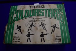 Teleng Colour Stars TV Game with Gun Facility