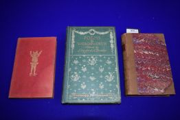 3x Volumes Including Darwin’s Naturalist’s Voyage Leather Bound Volume 1889