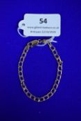 9ct Gold Chain Bracelet ~4.2g