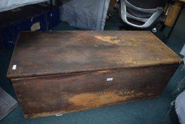 Victorian Pine Blanket Box