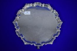 Hallmarked Silver Tray by Poston Product Limited - Birmingham 2022, ~1082g