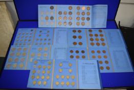 6x Whitman British Coin Collection Folder plus Coinage