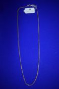 18ct Gold Chain 70cm long, ~14.6g