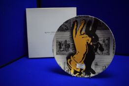 Royal Doulton Pure Evil Bunny Fingers Limited Edition Plate