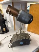 Vintage C. Baker Focussing Spot Lamp