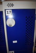 Bank of Four Personal Locker with Plugs