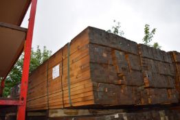 Pack of 560x Lengths of Tanalised Wood 25x38x3000mm