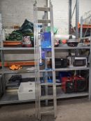 *Macallister Three Tier Extending Multi Ladder