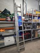 *Macallister Three Tier Extending Multi Ladder