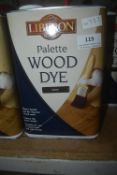 1x 5L of Liberon Pallet Wood Dye Ebony