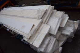 *Quantity of 3m Lengths of White Facia Boarding (stillage not included)