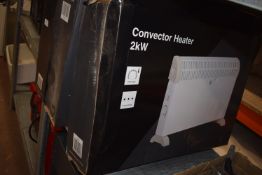 3x Convector Heaters