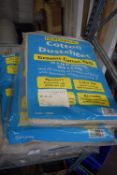 *3x Cotton Dust Sheets 12ft x 12ft