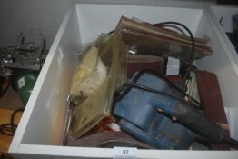 Sander, and Assorted Sanding Belts