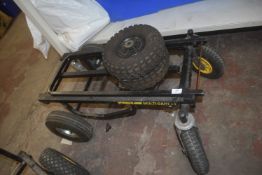 *Multi Cart Trolley with 2x Spare Wheels