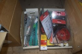 *Assorted Drill Bits Including Hole Saws