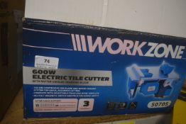 Work Zone Electric Tile Cutter