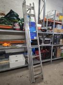 *Macallister Three Tier Extending Multi Ladder