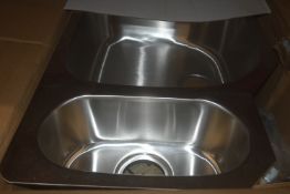 *Stainless Steel 1.5 Bowl Sink