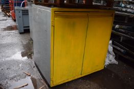 *2x Safety Storage Cabinets 90x70cm x 100cm high